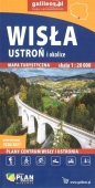 Mapa - Wisła, Ustroń i okolice 1:20 000 - Opracowanie zbiorowe