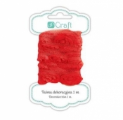 Taśma dekoracyjna 1m scarlet DPTA-005