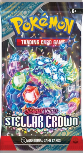 Pokémon TCG: Scarlet & Violet - Stellar Crown - Booster pack, 1 szt (190-85897)