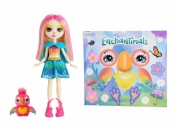 Enchantimals: Jajko niespodzianka - Lalka Peeki Parrot & Sheeny