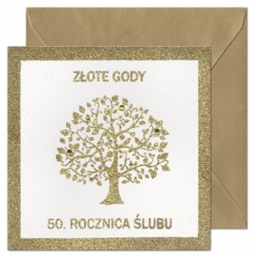 Karnet 50 Rocznica Ślubu AGC1240001 - AGC1240001