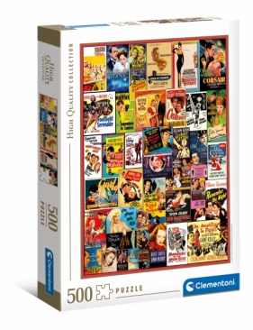 Clementoni, puzzle High Quality Collection 500: Classic romance (35097)