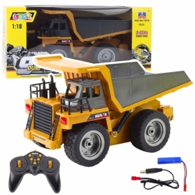 Wywrotka Huina R/C 1:18 żółta