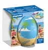  Playmobil Kreatywne jajko Wakacje na plaży 721014+
