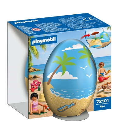 <img src='https://webimage.pl/pics/971/1/d4008789721013.jpg' style='height:440px' /> Playmobil Kreatywne jajko Wakacje na plaży 72101