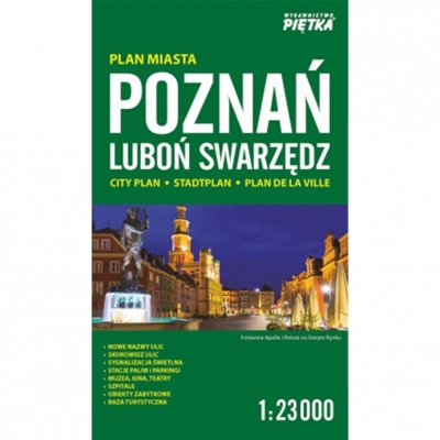 Plan miasta Poznań