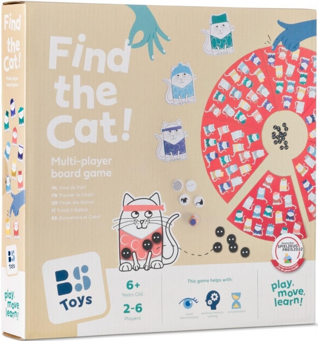 Znajdź kota w kapeluszu