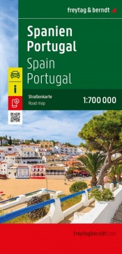 Mapa Hiszpania Portugalia 1:700 000 - Opracowanie zbiorowe