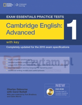 Exam Essentials: Cambridge English: Advanced (CAE) 1 with key + Multi-Rom - Tom Bradbury, Eunice Yeates