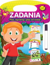Zadania. Pisz, wycieraj i pisz od nowa! - Opracowanie zbiorowe