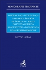 Samoregulacja i koregulacja na rynkach środków spożywczych - między Justyna Nowak