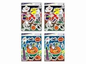 Naklejka Halloween 30x42cm MIX