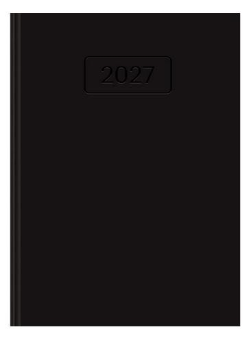 Kalendarz 2027 szefa A4 dzienny czarny HERLITZ