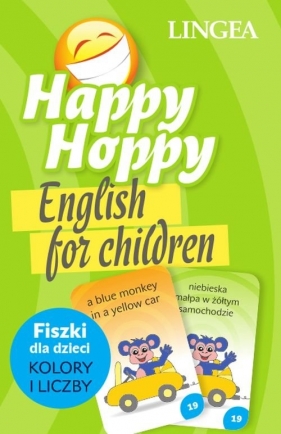 Happy Hoppy Fiszki dla dzieci Kolory i liczby