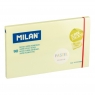 Karteczki samoprzylepne Milan Super Sticky Pastel, 127 x 76 mm, 90k, żółte (41721P090)