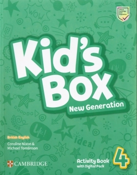 Kid's Box New Generation 4 Activity Book with Digital Pack - Nixon Caroline, Tomlinson Michael