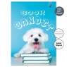 Zeszyt A4 32k.w 3 linie kolor Pies Bandit  90g