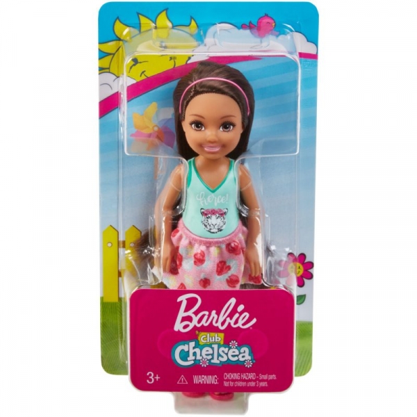Barbie: Chelsea i przyjaciółki  - lalka z motywem tygrysa (DWJ33/FXG79)