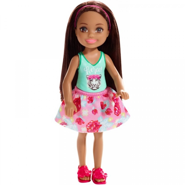 Barbie: Chelsea i przyjaciółki  - lalka z motywem tygrysa (DWJ33/FXG79)