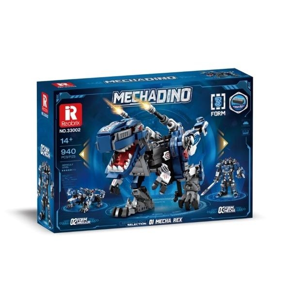<img src='https://webimage.pl/pics/972/0/d6974077150972.jpg' style='height:440px' /> Klocki MechaDino T-REX 940el
