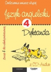 Język angielski. Zeszyt 4 Dyktanda z płytą CD