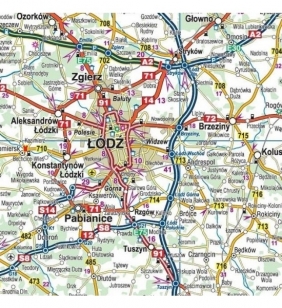 Polska, 1:650 000 - mapa samochodowa (1561-2020) - Opracowanie zbiorowe
