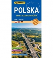 Polska, 1:650 000 - mapa samochodowa (1561-2020) - praca zbiorowa