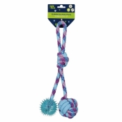 Szarpak dla Psa z piłką dwustronny 34cm