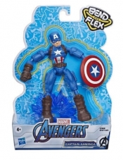 Figurka Avengers Band and Flex Captain America (E7377/E7869)