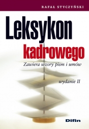 Leksykon kadrowego - Styczyński Rafał