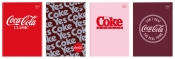 Zeszyt do słówek A6/32k Hybrid Coca Cola kratka, 1 szt
