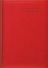 Kalendarz 2027 tygodniowy czerwony