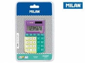 Kalkulator kiesznokowy Milan Sunset - fioletowo-zielono-żółty (151008SNYBL)