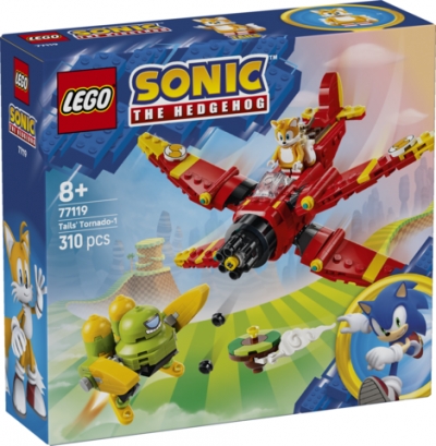 LEGO Sonic the Hedgehog Tails i Tornado 77119