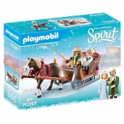Playmobil Spirit: Zimowa jazda saniami (70397)