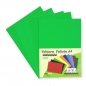 Tektura A4 falista zielona 5szt