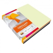 Origami - papier Fluo+Pastel, 10x10cm/100k