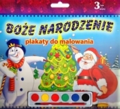 Boże Narodzenie. Plakaty do malowania - Opracowanie zbiorowe