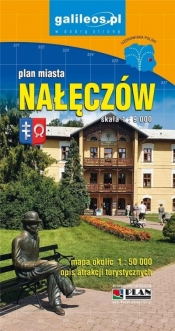 Plan miasta - Nałęczów 1:9 000 w.2022 - Opracowanie zbiorowe