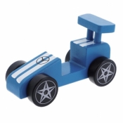 Zabawka drewniana - Racing car Blue TREFL