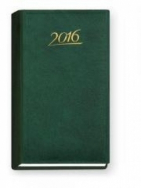 Terminarz 2016 tygodniowy Standard - zielony - Opracowanie zbiorowe
