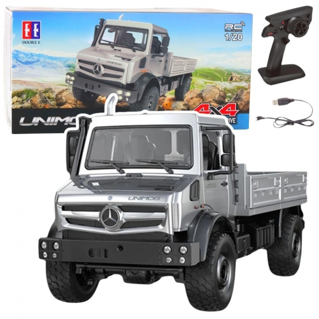 Mercedes terenowy Unimog 4x4 R/C 1:20