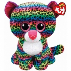 Beanie Boos Dotty - Kolorowy Lampart, 62cm