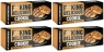 4x FITKING Ciastka Chocolate Peanut 150g