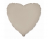 Balon foliowy Serce Creamy Late 45cm