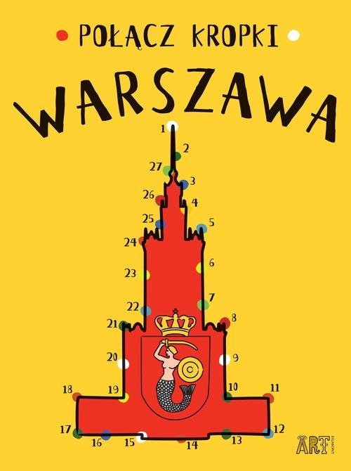 Połącz kropki Warszawa (Uszkodzona okładka)