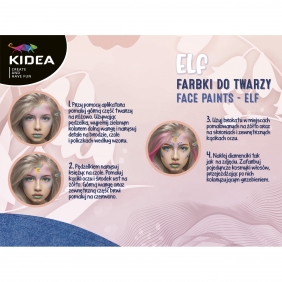 Kidea, Farby do twarzy - zestaw Elf