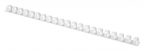 Grzbiety do bindowania Office Products A4 10 mm plastikowe 100 sztuk białe (Nr 20241015-14)