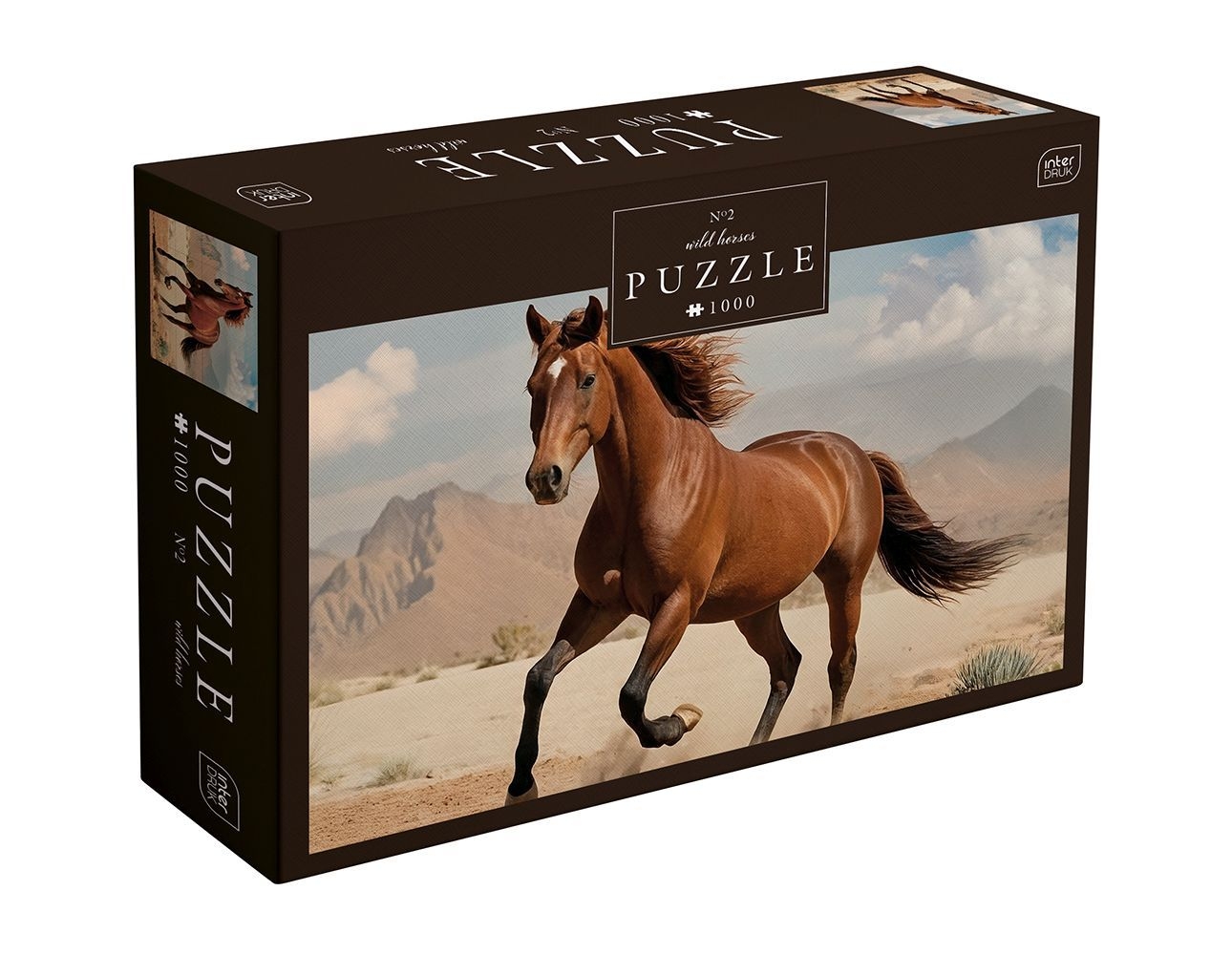 Puzzle 1000: Wild Horses 2 - Free Spirit
