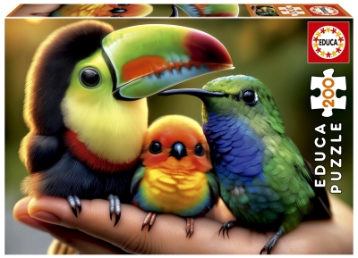 <img src='https://webimage.pl/pics/973/4/d8412668204973.jpg' style='height:440px' /> Puzzle Pisklęta 200 el 114070